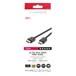 VIVANCO ULTRA HIGH SPEED HDMI CABLE 8K 48Gbit/s 2m - Image 2