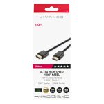 VIVANCO ULTRA HIGH SPEED HDMI CABLE 8K 48Gbit/s 1m - Image 2