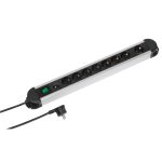 VIVANCO 8WAY (8XSchuko) ΠΟΛΥΠΡΙΖΟ 2m black