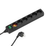 VIVANCO 6WAY ΠΟΛΥΠΡΙΖΟ WITH SHUTTER 1.4m black