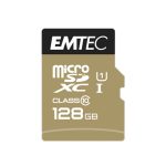 Memory Card microSD EMTEC USH-I U3 V30 SPEEDIN PRO A1 128GB CLASS 10