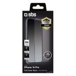 SBS FULL TEMPERED GLASS IPHONE 14 PRO black - Image 10