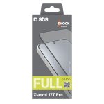 SBS FULL TEMPERED GLASS XIAOMI 17T PRO black - Image 2