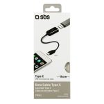 SBS OTG USB TO TYPE C ADAPTER WITH CABLE 15cm black - Image 11