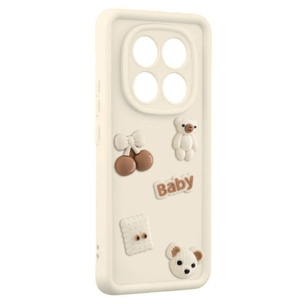 sensospddt_6448463 SENSO SPD 3D TRENDY XIAOMI REDMI NOTE 15 PRO 5G bear backcover - Image 1