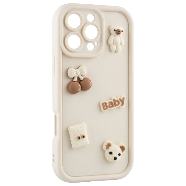 sensospddt_6448496 SENSO SPD 3D TRENDY IPHONE 15 PRO bear backcover - Image 1