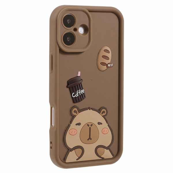 sensospddt_6448596 SENSO SPD 3D TRENDY IPHONE 16 capybara backcover - Image 1