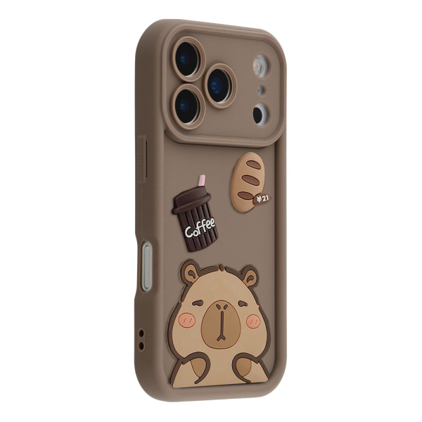 sensospddt_6448625 SENSO SPD 3D TRENDY IPHONE 17 PRO MAX capybara backcover - Image 1
