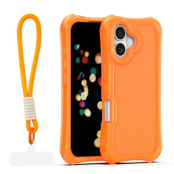 sensospdsa_6501441 SENSO SPD SAFECASE with STRAP IPHONE 17 orange backcover - Image 1