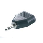 VIVANCO AUDIO ADAPTER 3.5mm plug TO 2X 3.5mm Socket - Image 2