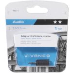 VIVANCO AUDIO ADAPTER 2.5mm Plug TO 3.5mm Socket COMPACT - Image 6