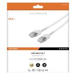 VIVANCO CAT7 UTP NETWORK ETHERNET CABLE RJ45 20m white - Image 2