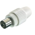 VIVANCO COAX PLUG white - Image 3