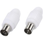VIVANCO COAX PLUG SET FOR AERIAL white - Image 5