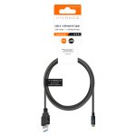VIVANCO DATA CABLE USB 2.0 TO MINI USB 1.5m black - Image 4