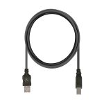 VIVANCO DATA CABLE USB A TO USB B V 2.0 1.5m black - Image 5