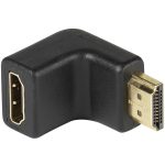 VIVANCO 90 DEGREE RIGHT ANGLE ADAPTER HDMI gold plated - Image 3