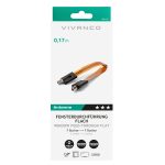 VIVANCO FLAT COAXIAL CABLE 17cm - Image 4