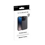 VIVANCO FROSTED COVER CAMERA PROTECTION IPHONE 15 PRO semi transparent/black backcover - Image 7