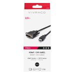 VIVANCO HDMI CABLE HDMI to DVI 2m - Image 6