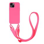 VIVANCO NECKLACE COVER IPHONE 13 pink backcover - Image 3