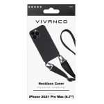 VIVANCO NECKLACE COVER IPHONE 13 PRO MAX black backcover - Image 5