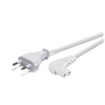VIVANCO POWER SUPPLY CABLE 2PIN ANGLED CONNECTOR 3m - Image 3