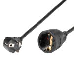 VIVANCO SCHUKO EXTENSION 1.5mm 3M black - Image 3