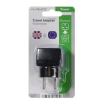VIVANCO TRAVEL ADAPTER UK TO SCHUKO plug - Image 4