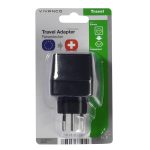 VIVANCO TRAVEL ADAPTER SCHUKO TO SWISS plug - Image 5