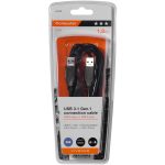 VIVANCO USB 3.1 GEN1 TYPE A TO TYPE A USB CABLE 1.8m black - Image 4