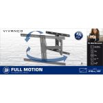 VIVANCO ΒΑΣΗ TV ΠΛΗΡΟΥΣ ΚΙΝΗΣΗΣ VESA 600 ΕΩΣ 85 inch - Image 4