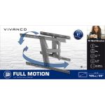 VIVANCO ΒΑΣΗ TV ΠΛΗΡΟΥΣ ΚΙΝΗΣΗΣ VESA 600 ΕΩΣ 65 inch - Image 6