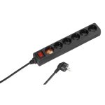 VIVANCO 6WAY ΠΟΛΥΠΡΙΖΟ SWITCH 1.4m black - Image 2