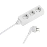 VIVANCO 3WAY (3 X Schuko) ΠΟΛΥΠΡΙΖΟ 1.4m white - Image 2