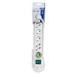 VIVANCO 8WAY (4XSchuko, 4XEuro) ΠΟΛΥΠΡΙΖΟ 1.4m white - Image 4
