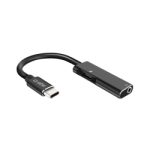 SBS AUDIO ADAPTOR TYPE C TO JACK 3.5 and CHARGING black - Image 9