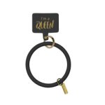 SBS BRACELET HOPE CICLE (I'm a Queen) SILICONE black - Image 11