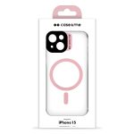 SBS CASE ME MAG CASE IPHONE 15 pink transparent backcover - Image 16