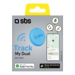 SBS TAG TRACKER MY DUAL COMPATIBLE WITH APPLE FIND MY / ANDROID FIND HUB blue - Image 17