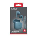 SBS WIRELESS EARPHONES TWS GO PODS petrol - Image 10