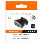 VIVANCO ADAPTER DVI-I MALE TO VGA MALE - Image 8