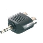 VIVANCO AUDIO ADAPTER 3.5mm JACK TO 2X RCA black - Image 7