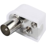 VIVANCO COAX PLUG ANGLED white - Image 7