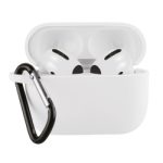 VIVANCO SILICONE CASE FOR AIRPODS 3 WITH CARABINER white - Image 9