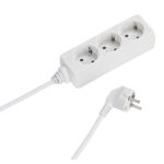 VIVANCO 3WAY (3 X Schuko) ΠΟΛΥΠΡΙΖΟ 1.4m white - Image 4