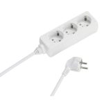 VIVANCO 3WAY (3 X Schuko) ΠΟΛΥΠΡΙΖΟ 1.4m white - Image 4
