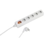 VIVANCO 6WAY (6XSchuko) ΠΟΛΥΠΡΙΖΟ 1.4m white - Image 4