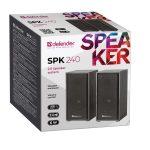 DEFENDER SPK 240 2.0 STEREO SPEAKERS 6W black - Image 16