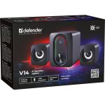 DEFENDER V14 2.1 BLUETOOTH & JACK STEREO SPEAKERS 11W black - Image 8